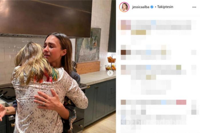 Jessica Alba kızının kendi boyunu geçtiğini görünce ağladı