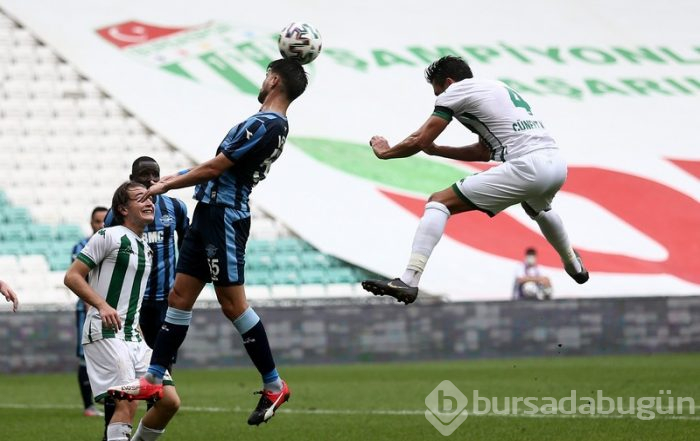 Bursaspor, Adana Demirspor maçından kareler...