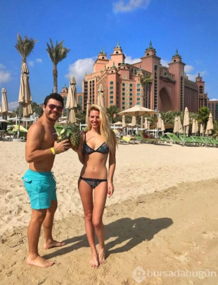 Dilara Öztunç'tan tatil pozları
