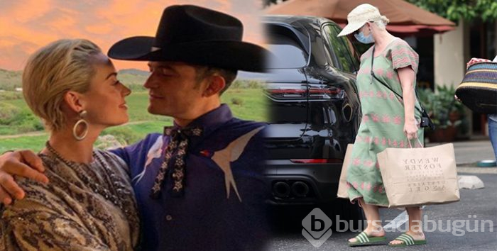 Katy Perry, doğum sonrası ilk kez sokakta