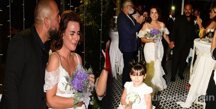 Kaan Önal'la evlenen Seren Fosforoğlu'nu ağlatan anons
