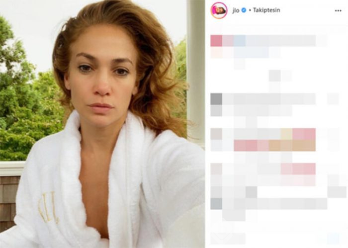 Jennifer Lopez'den yaza veda pozu
