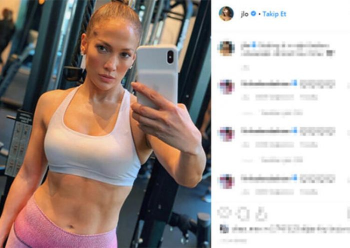 Jennifer Lopez'den yaza veda pozu
