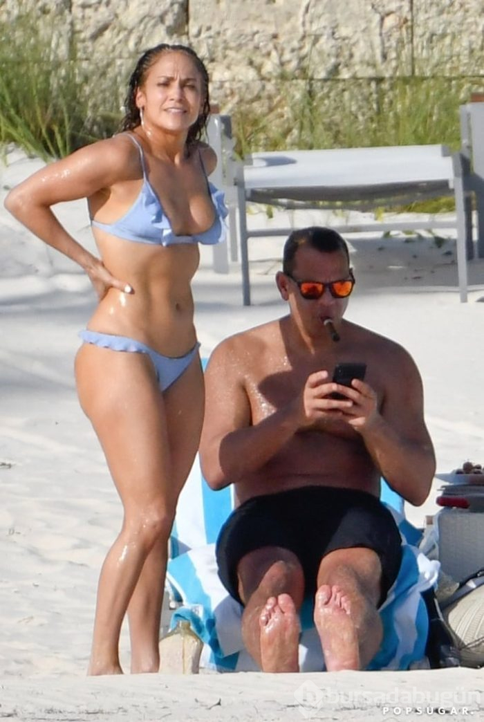 Jennifer Lopez'den yaza veda pozu
