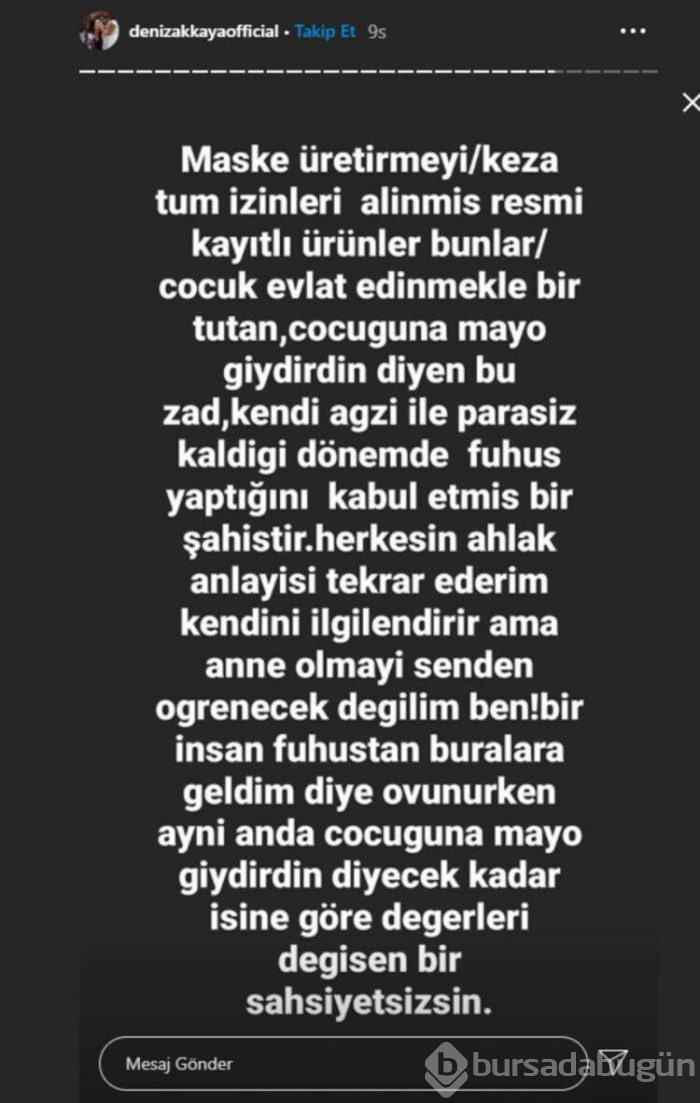 Deniz Akkaya ile Selin Ciğerci'nin 'çocuk' kavgası
