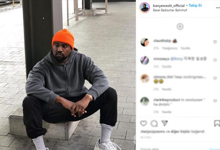 Kanye West, Grammy ödülünün üzerine tuvaletini yaptı