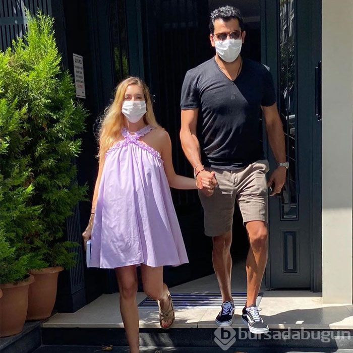 Sinem Kobal'dan hamilelik pozu