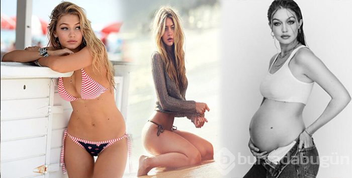 Gigi Hadid'den 'doğum yaptı' iddialarına fotoğraflı yanıt!