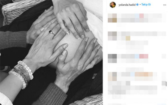Gigi Hadid'den 'doğum yaptı' iddialarına fotoğraflı yanıt!