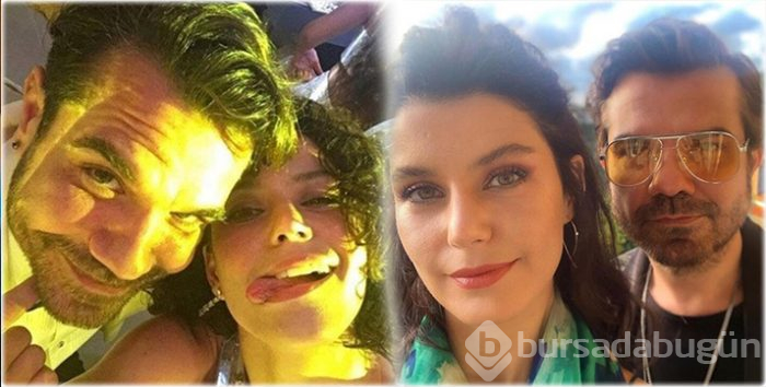 Beren Saat-Kenan Doğulu çiftinden aşk pozu