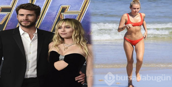 Miley Cyrus'tan eski eşi Liam Hemsworth'a gönderme
