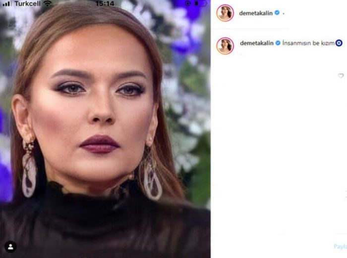 Demet Akalın'dan eski dostu Selin Ciğerci'ye gönderme