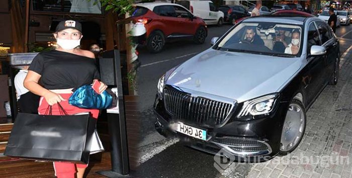Selin Ciğerci ile Gökhan Çıra milyonluk araçlarıyla Etiler'de