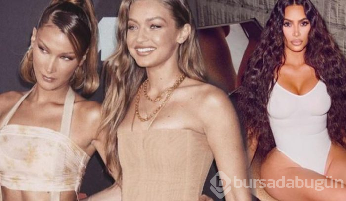Gigi ve Bella'dan Kim Kardashian'a beklenmedik tepki!