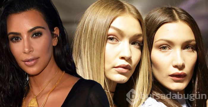 Gigi ve Bella'dan Kim Kardashian'a beklenmedik tepki!