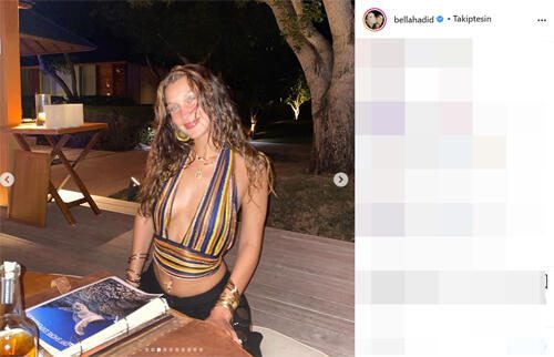 Bella Hadid yeni yaşını böyle kutladı