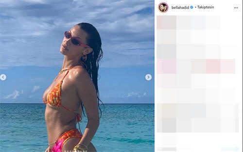 Bella Hadid yeni yaşını böyle kutladı