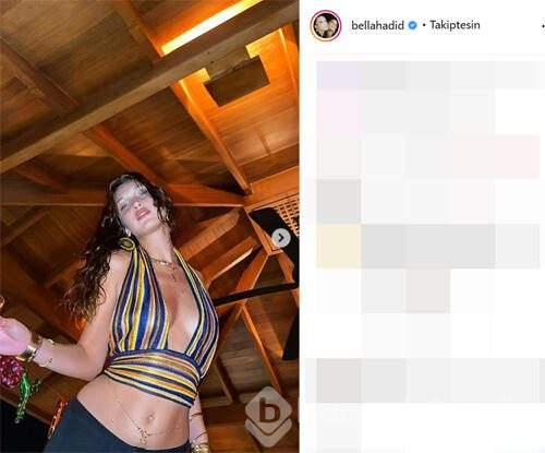 Bella Hadid yeni yaşını böyle kutladı