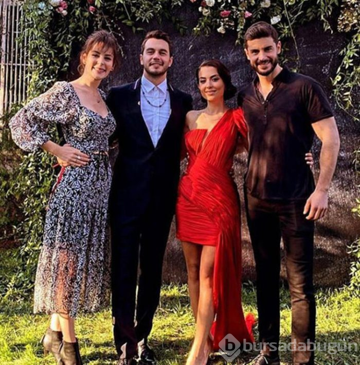 Ünlü oyuncu nişanlandı! Nişana ünlü akını