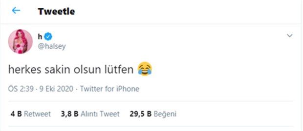 Demet Akalın'ın, şarkıcı Halsey'e Türkçe öğretmeyi teklif etmesi olay oldu!
