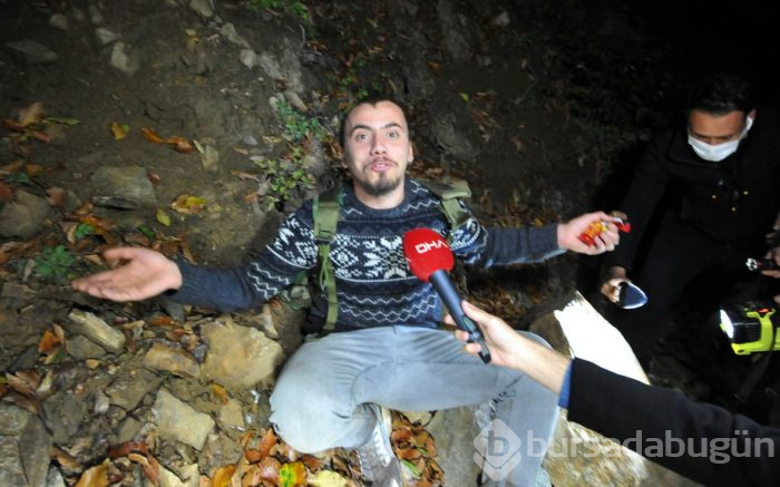 Bursa'da kaybolan 4 kişi 6 saat sonra bulundu