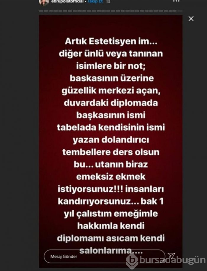 Ebru Polat yeni imajıyla birlikte mesleğini açıkladı