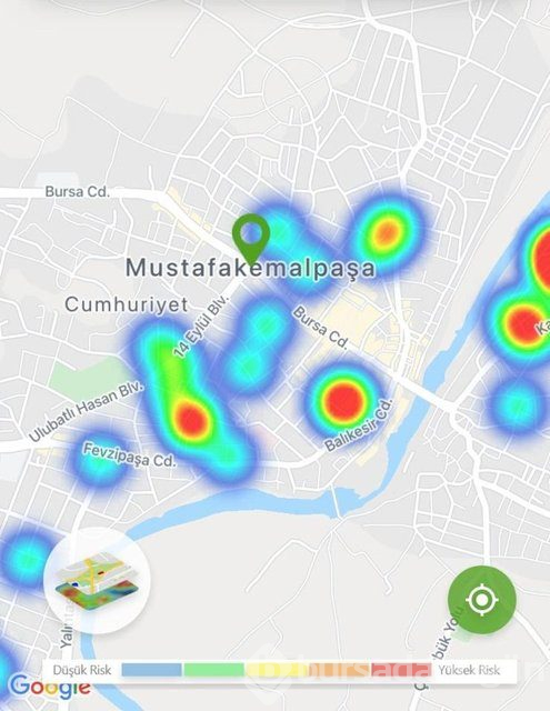 İşte Bursa'nın koronavirüs haritası 