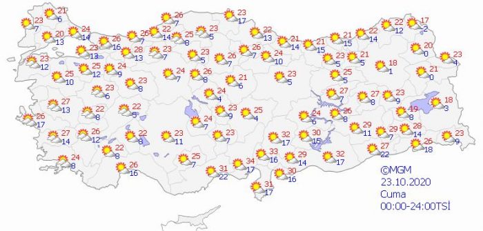 Dikkat! Sağanak yağış uyarısı