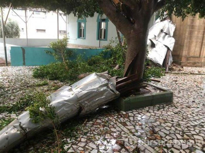 Antalya'da çıkan fırtınada bir ölü!