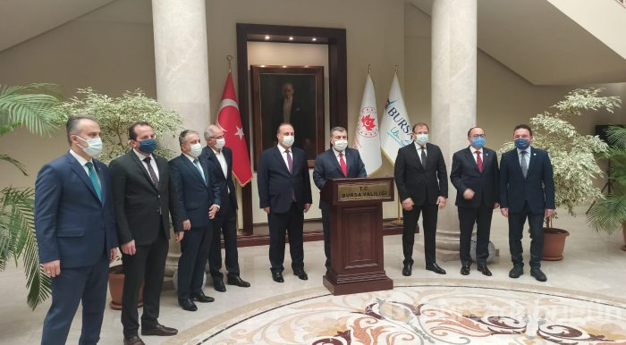 Sağlık Bakanı Fahrettin Koca Bursa'da