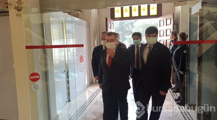 Sağlık Bakanı Fahrettin Koca Bursa'da