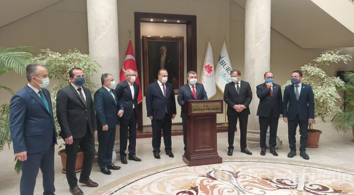 Sağlık Bakanı Fahrettin Koca Bursa'da
