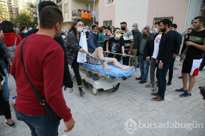 İzmir'deki 6.6'lık depremden kareler