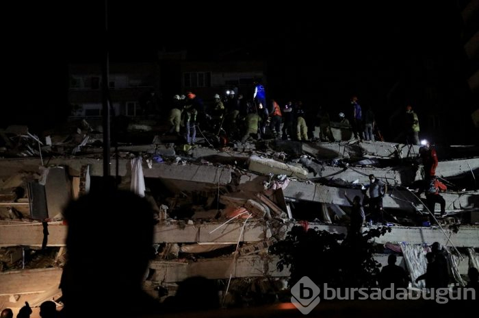 İzmir'deki 6.6'lık depremden kareler