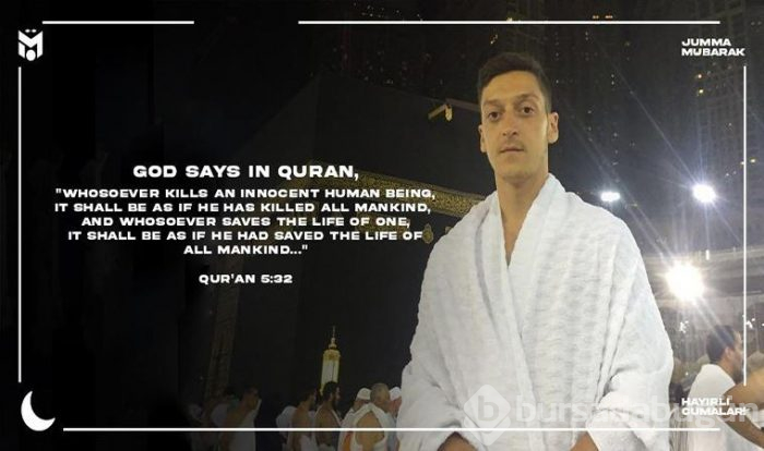 Mesut Özil: "İslam'da terörün yeri yoktur"