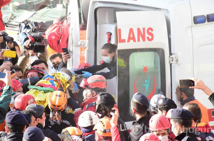 91 saat sonra mucize! Ayda Gezgin'e sağ ulaşıldı