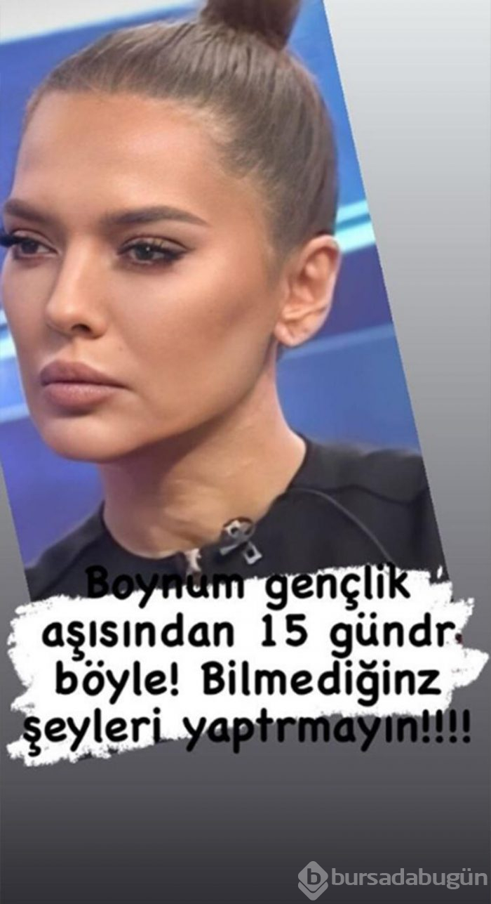 Demet Akalın gençlik aşısı yaptırdı...