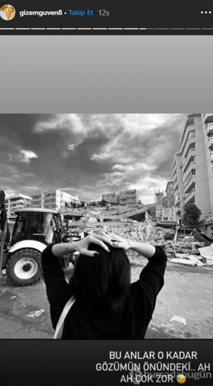 Gizem Güven enkaz gününü unutamıyor!