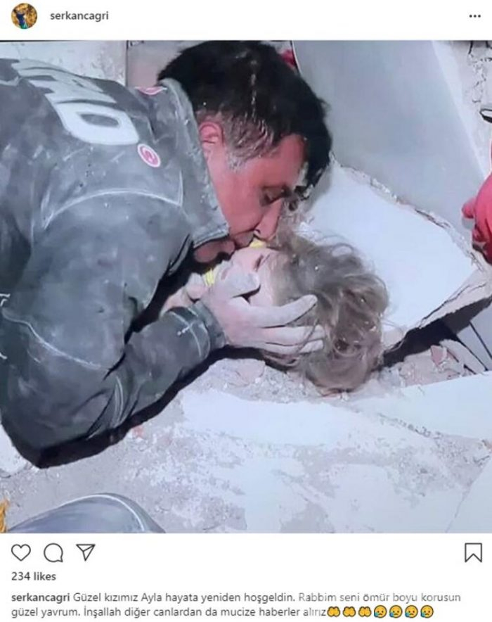 Ünlü İsimlerden Ayda bebek paylaşımı... 'Umudun adı Ayda' 