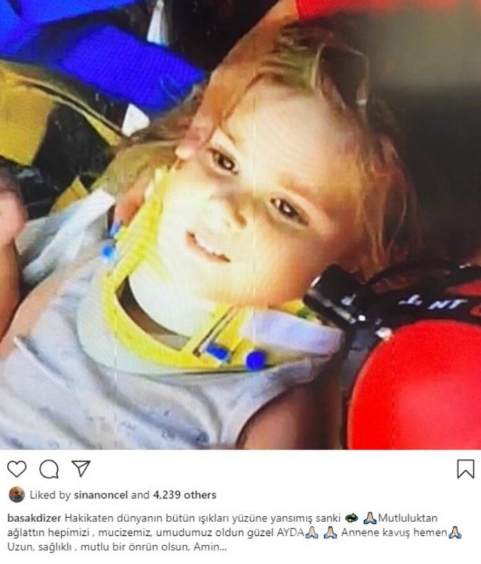 Ünlü İsimlerden Ayda bebek paylaşımı... 'Umudun adı Ayda' 