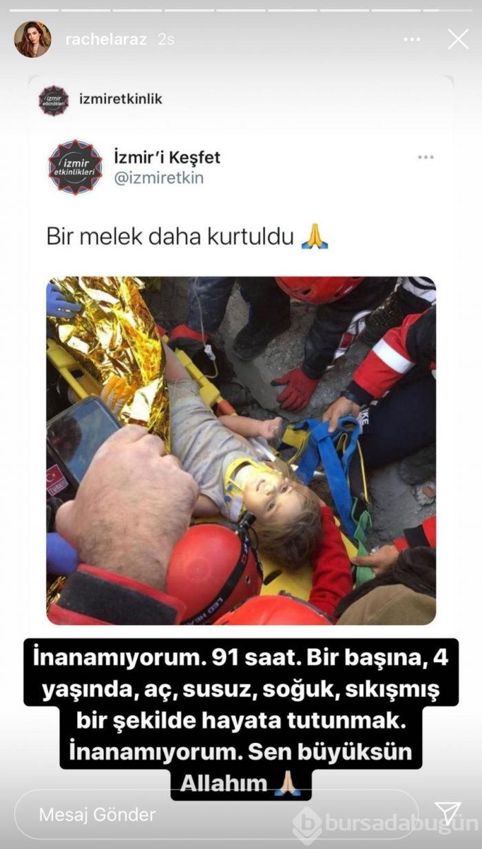 Ünlü İsimlerden Ayda bebek paylaşımı... 'Umudun adı Ayda' 