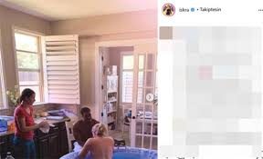 Iskra Lawrence'den anne oğul pozu!