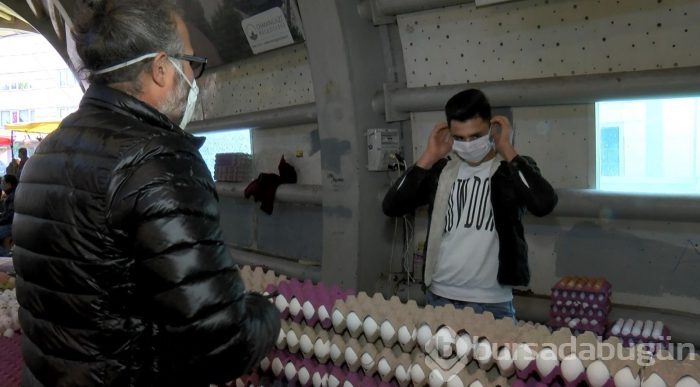 Bursa'da semt pazarlarında denetim 
