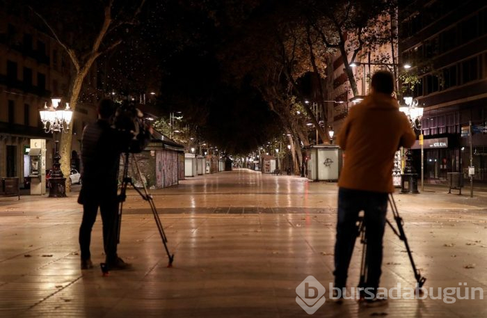 Barcelona hayalet şehre döndü...