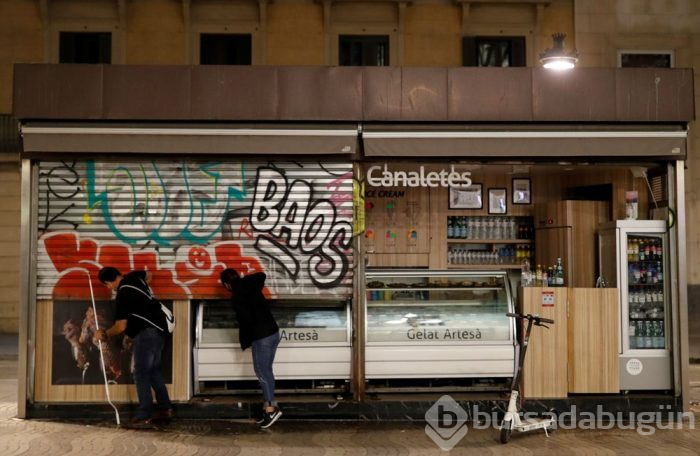 Barcelona hayalet şehre döndü...