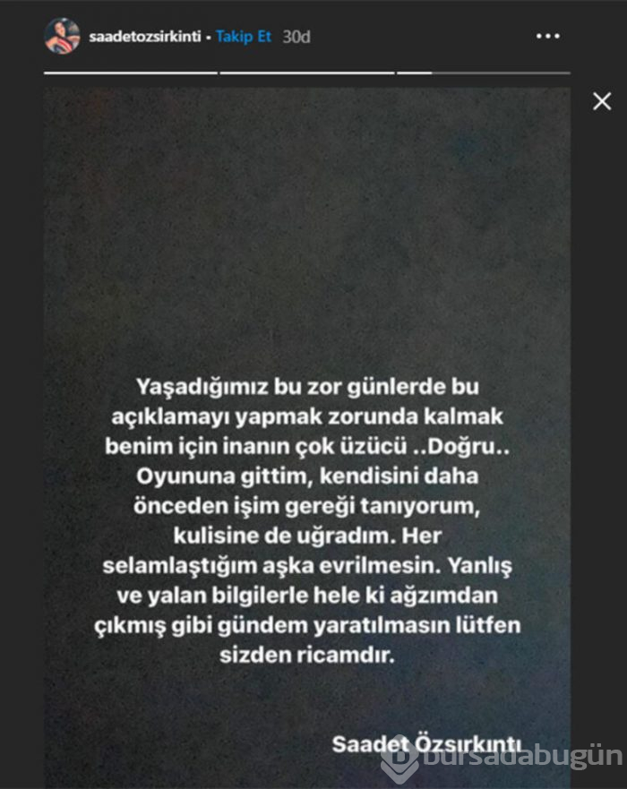 Saadet Özsırkıntı'dan flaş Cem Yılmaz açıklaması