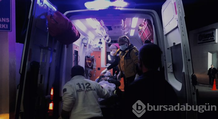 Bursa'da silahlı kavga: 1 ağır yaralı