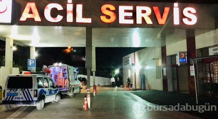 Bursa'da silahlı kavga: 1 ağır yaralı