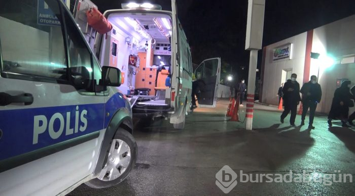 Bursa'da silahlı kavga: 1 ağır yaralı