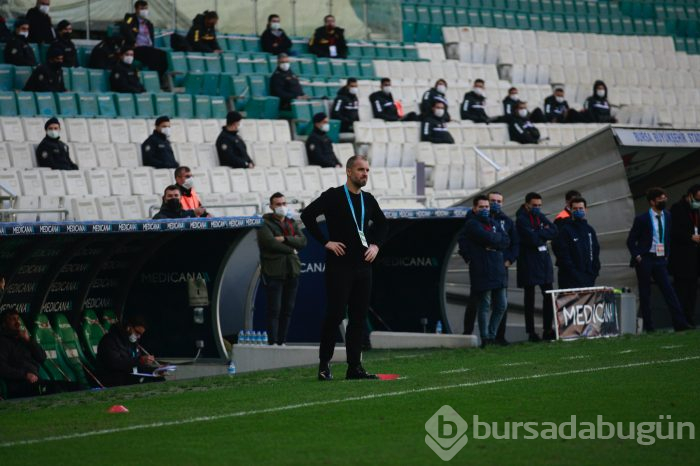 Bursaspor - Adanaspor maçından kareler